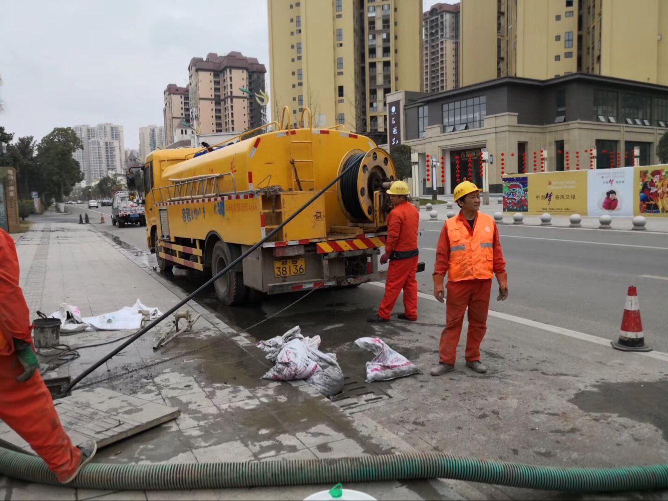 云浮排污管道清淤-管道清洗